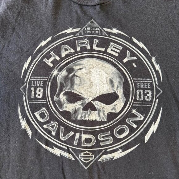 Harley Davidson T-shirt mens 2XL - Picture 2 of 5